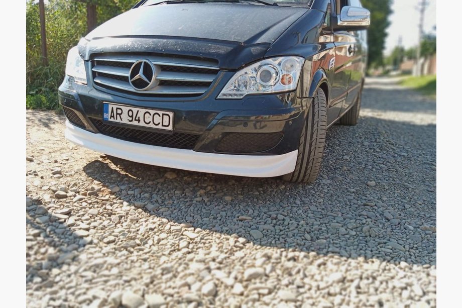 Mercedes Viano 2004–2014 Přední lip spoiler 2010-2015 (k lakování) Image