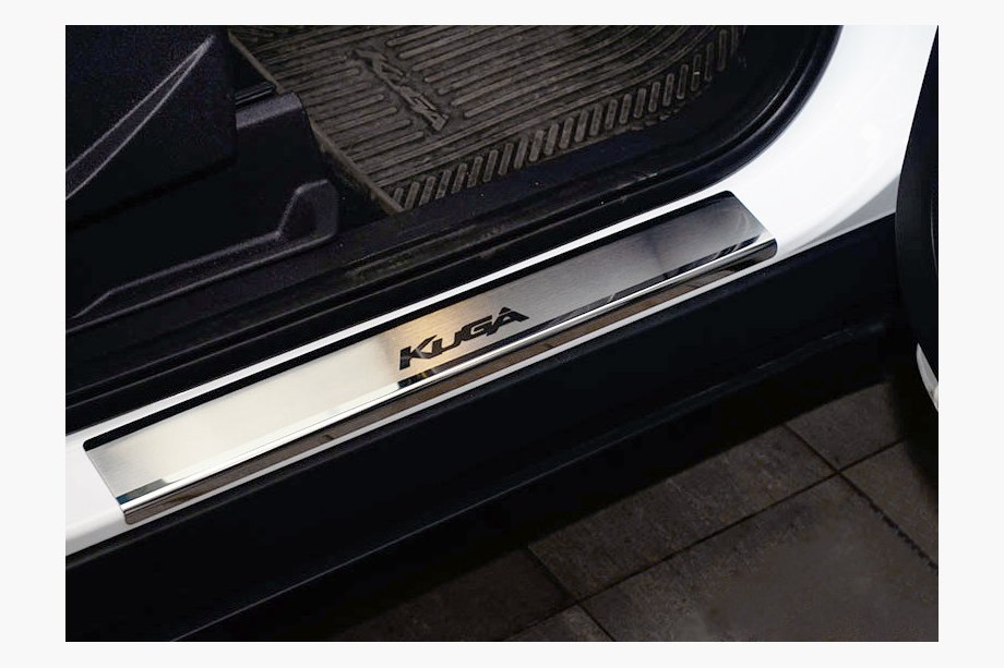 Ford Kuga/Escape 2013–2019 Nerezové kryty prahů Nataniko (4 ks, nerez) Standard - páska Lohmann, 0,5 mm Image
