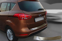 Ford B-Max 2012–2017 Nerezová lišta na zadní nárazník OmsaLine fotografie 1
