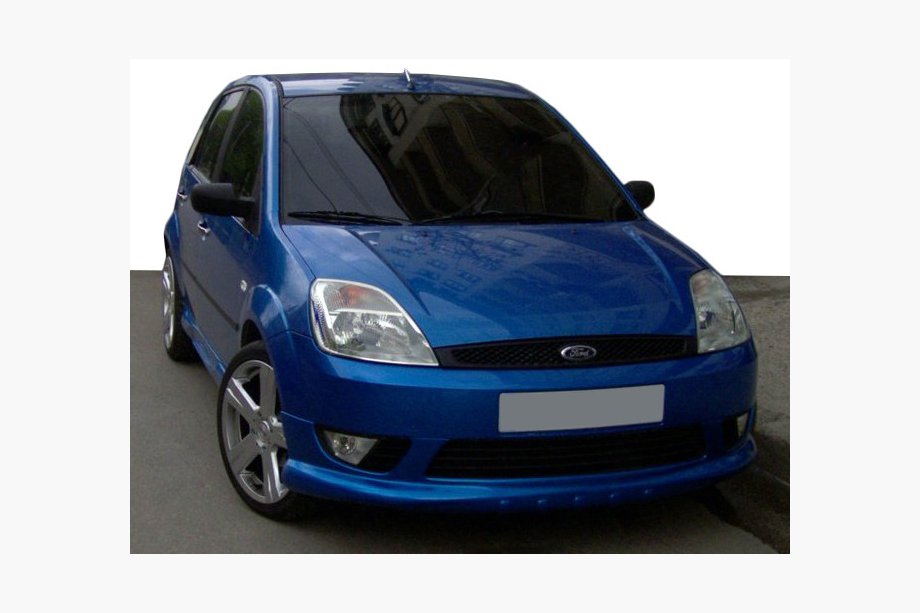 Ford Fiesta 2002–2008 Přední lip spoiler nárazníku 2002-2005 (nástavec, k lakování) Image