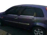 Ford Fiesta 2002–2008 Vnější ozdobné lišty oken (4 ks, nerez) fotografie 3