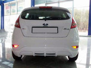 Ford Fiesta 2008–2017 Nástavec zadního nárazníku Meliset (k lakování) fotografie 1