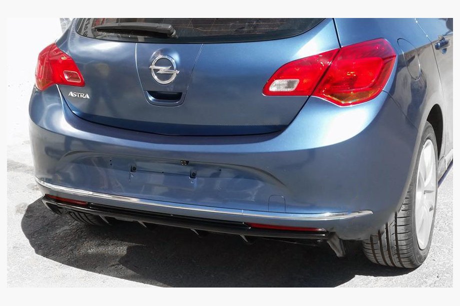 Opel Astra J 2009–2015 Nástavec na zadní difuzor (k lakování) Image