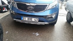 Kia Sportage 2010–2015 Přední lip spoiler Niken V1 (plast) fotografie 4