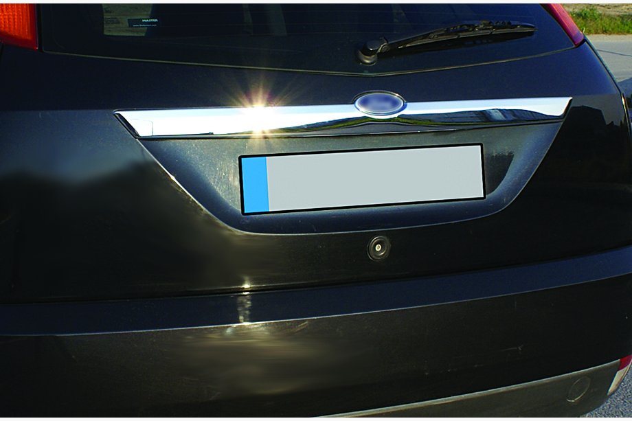 Ford Focus I 1998–2005 Lišta nad SPZ (HB, nerez) Image