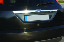 Ford Focus I 1998–2005 Lišta nad SPZ (HB, nerez) fotografie 1