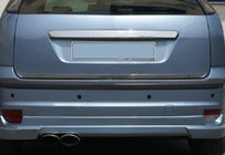 Ford Focus II 2005–2008 Nerezová lišta hrany víka kufru (HB) fotografie 2