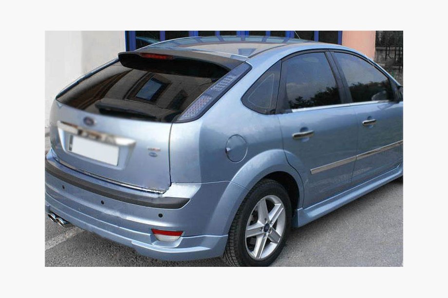 Ford Focus II 2005–2008 Nerezová lišta hrany víka kufru (HB) Image