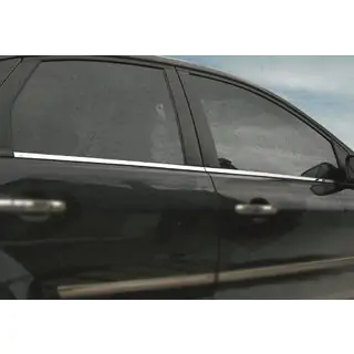 Vnější okenní lišty (4 ks, nerez)