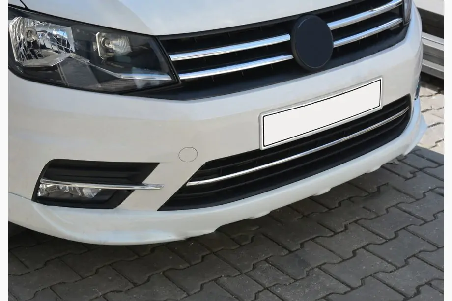 Volkswagen Caddy 2015–2020 Ochranné nerezové lišty na nárazník (3 ks) Image