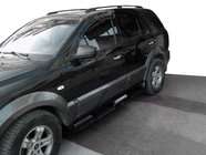 Kia Sportage 2004–2010 Boční plastové nášlapy S002 (plast) Šedá fotografie 1