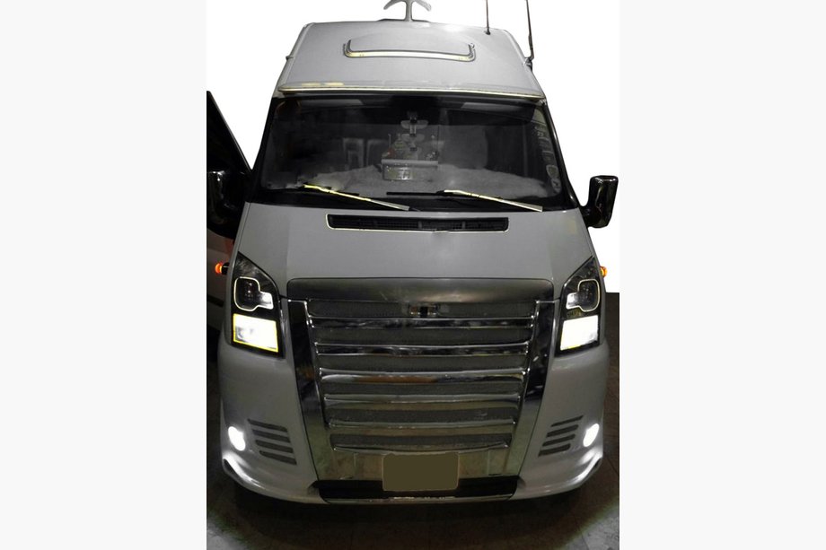 Ford Transit 2000–2014 Přední nárazník (USA style) Image