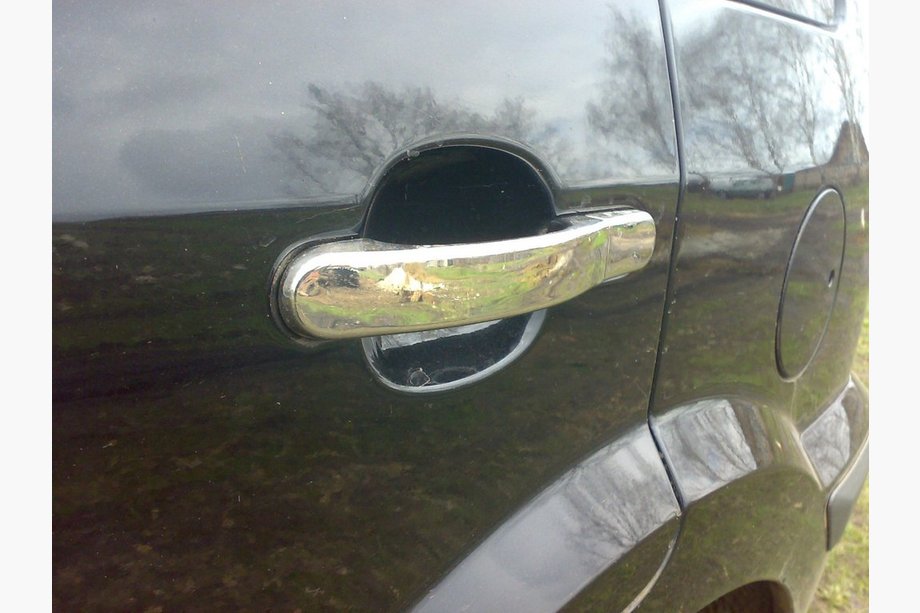 Ford Fiesta 2002–2008 Chromové kryty klik dveří (4 ks, nerez) Fotografie 4