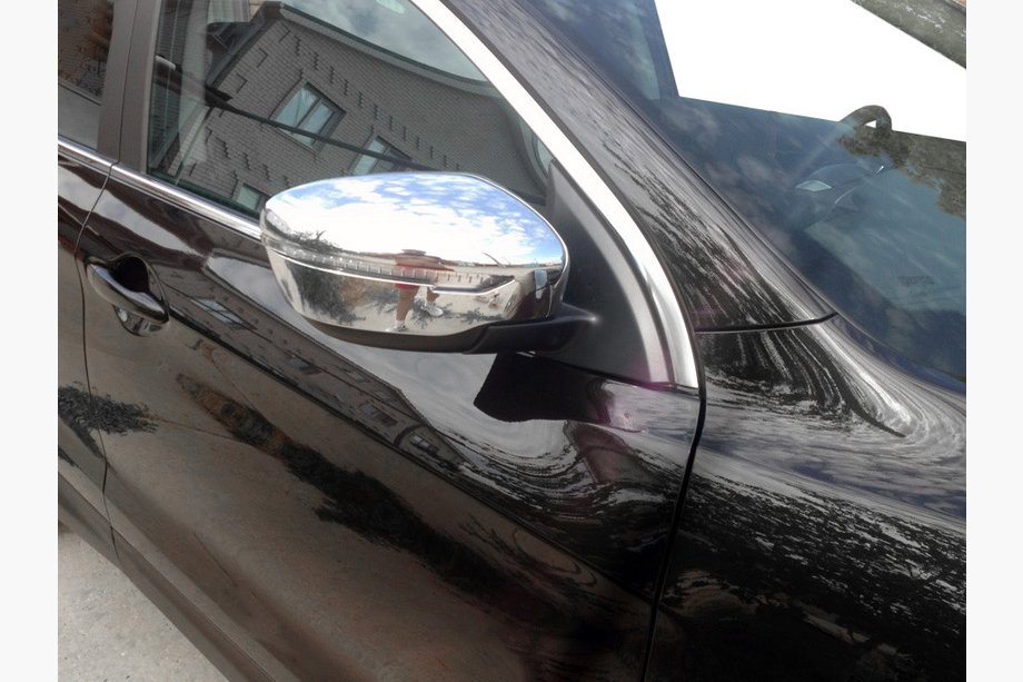 Nissan X-trail T32/Rogue 2014–2021 Chromové kryty zpětných zrcátek (2 ks, plast) Image