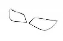BMW řada 5 E60/E61 2003–2010 Chromové kryty brzdových světel (2 ks, plast) fotografie 2