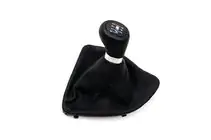 BMW řada 1 E81/E82/E87/E88 2004–2011 Manžeta řadicí páky + hlavice OEM V1 (koženka) fotografie 1