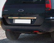 Ford Fusion 2002–2012 Lišta nad SPZ na víko kufru (nerez) Carmos - turecká ocel fotografie 1