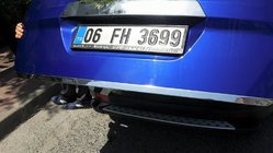 Ford Courier 2014–2023 Nerezová lišta hrany víka kufru fotografie 5