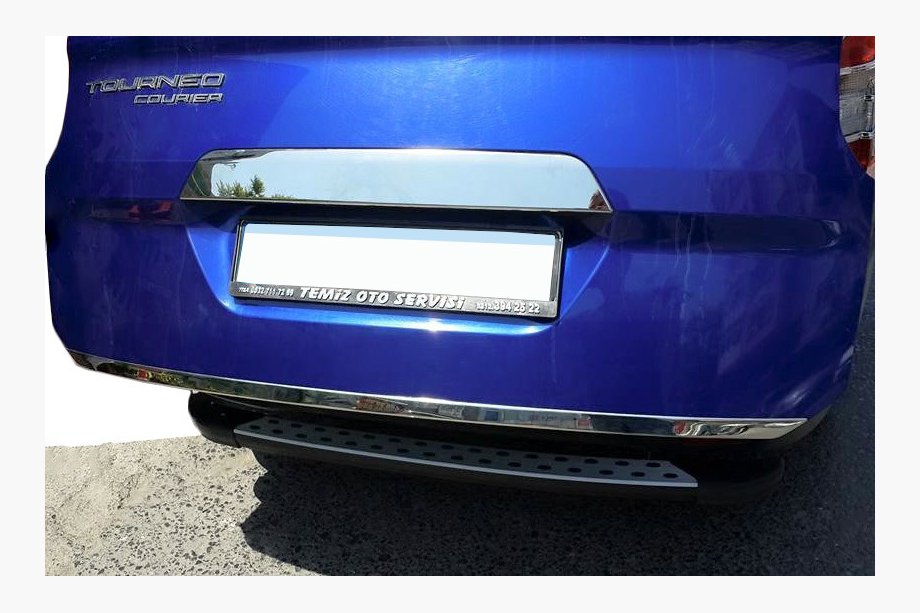 Ford Courier 2014–2023 Nerezová lišta hrany víka kufru Image