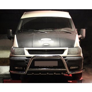 Bullbar WT003-Plus (2000-2006, nerez) fotografie 1
