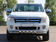 Ford Ranger 2011–2022 Přední ochranný rám ST016 (nerez) fotografie 1