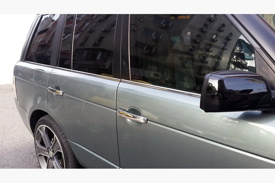Range Rover Sport 2005–2013 Ozdobné okenní lišty (6 ks, nerez) Image