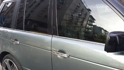 Range Rover Sport 2005–2013 Ozdobné okenní lišty (6 ks, nerez) fotografie 2