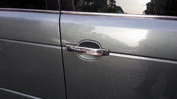 Range Rover Sport 2005–2013 Chromové kryty klik dveří (4 ks, nerez) fotografie 4