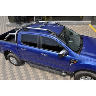 Střešní ližiny s příčníky (2 ks) Ford Ranger 2011–2022 fotografie 1