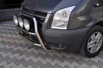 Ford Transit 2000–2014 Přední ochranný rám WT018 (2006-2014, nerez) fotografie 2