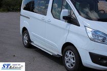 Ford Custom 2013–2022 Boční nášlapy King (2 ks, hliník) fotografie 3