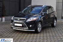 Ford Kuga 2008–2013 Přední ochranný rám ST008 (nerez) fotografie 2