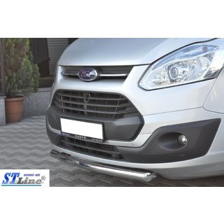 Přední ochranný rám ST008 (nerez) Ford Custom 2013–2022 fotografie 2
