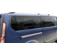 Ford Custom 2013–2022 VÝPRODEJ!!! Střešní podélníky šedý metalický Krátký rozvor fotografie 1