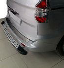 Ford Courier 2014–2023 Ochranná lišta zadního nárazníku OmsaLine (matná, nerezová ocel) fotografie 1