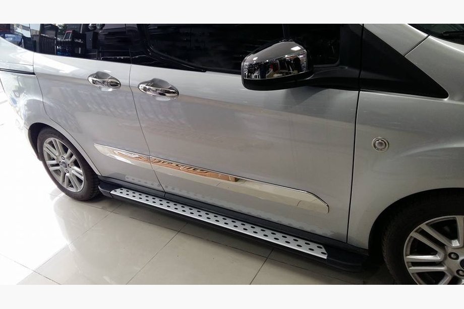 Ford Courier 2014–2023 Nerezové lišty dveří (4 ks) Image