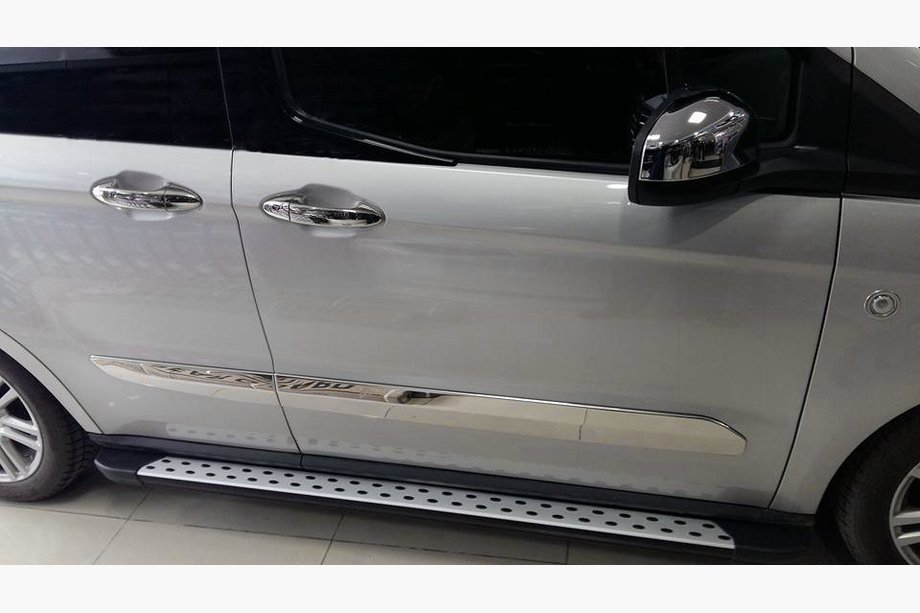 Ford Courier 2014–2023 Boční nášlapy DotLine (2 ks, hliník) Image