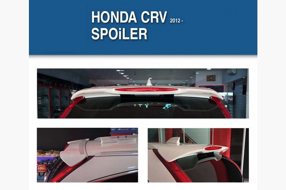 Honda CRV 2012–2016 Spoiler Niken (k lakování) Image
