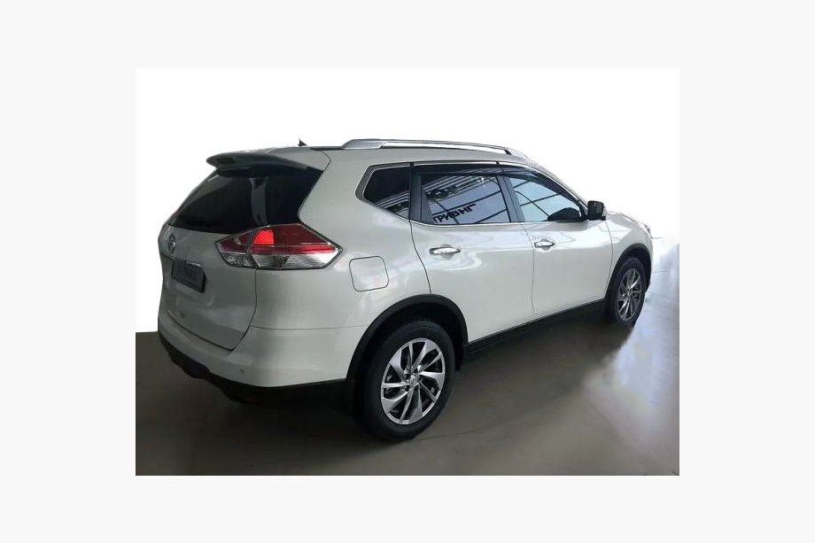 Nissan X-trail T32/Rogue 2014–2021 Okenní deflektory s chromovou lištou (4 ks, AVTM) Image