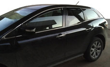 Mazda CX-7 2006–2012 Deflektory oken (4 ks, Cobra) fotografie 1