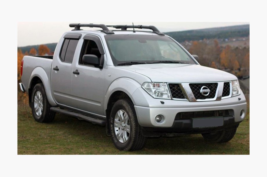 Nissan Navara 2006–2015 Ofuky oken (4 ks, Niken) Image