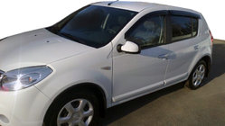 Renault Sandero 2007–2013 Ofuky oken (4 ks, HIC) fotografie 4