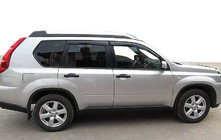 Nissan X-trail T31 2007–2014 Ofuky oken (4 ks, HIC) fotografie 11