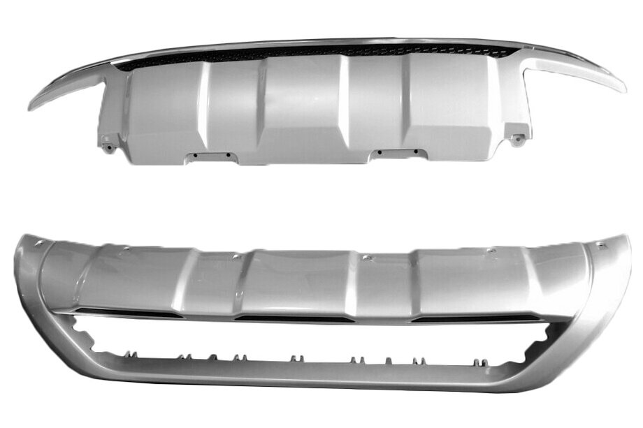 Volvo XC60 2009–2017 Přední a zadní lip spoilery V1 (2014-2017) Image