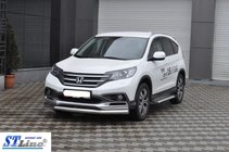 Honda CRV 2012–2016 Přední ochranný rám ST008 (nerez) fotografie 3