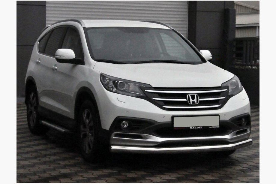 Honda CRV 2012–2016 Přední ochranný rám ST008 (nerez) Image