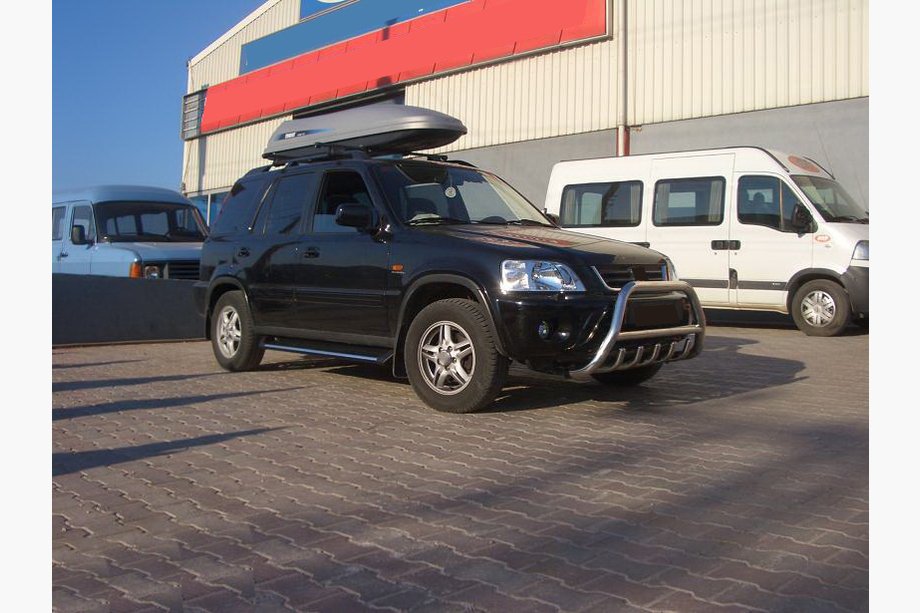 Honda CRV 2001–2006 Přední ochranný rám (bull bar) WT003 (nerez) Fotografie 3