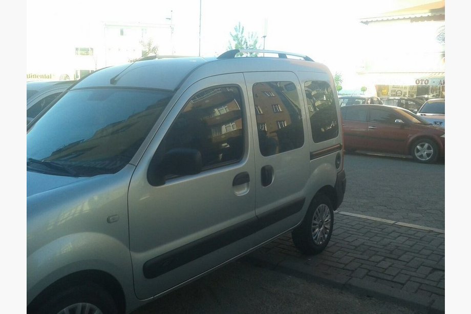 Renault Kangoo 1998–2008 Chromované střešní ližiny Fotografie 3