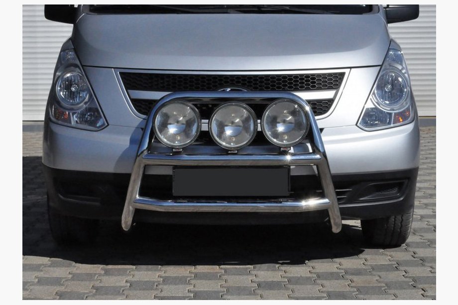 Hyundai H300, H1, Starex 2008–2020 Přední ochranný rám WT018 (nerez) Image