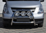 Hyundai H300, H1, Starex 2008–2020 Přední ochranný rám WT018 (nerez) fotografie 1